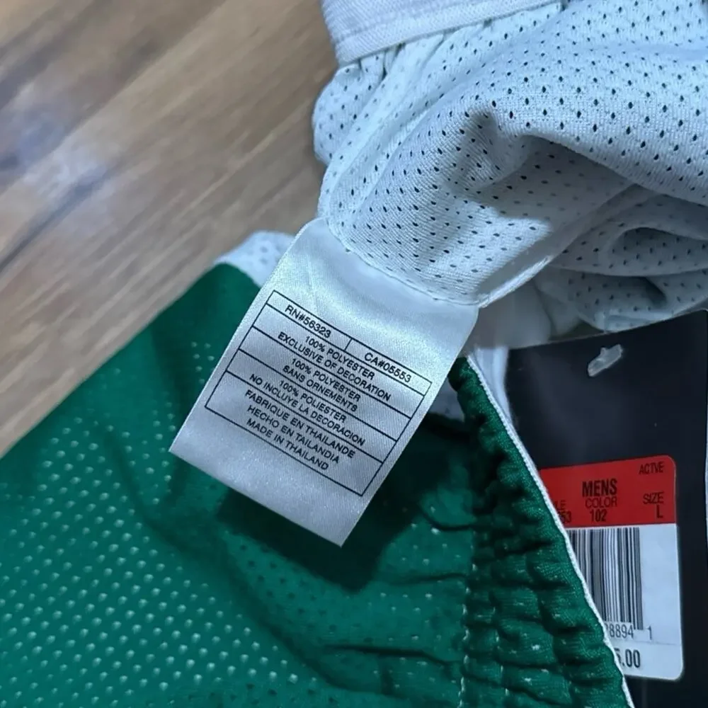 2005 Air Jordan 23 Mesh Green White Basketball 143853-102 Shorts